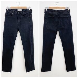 Everlane Boyfriend Black Vintage Wash High Rise Denim Jeans Size 25R
